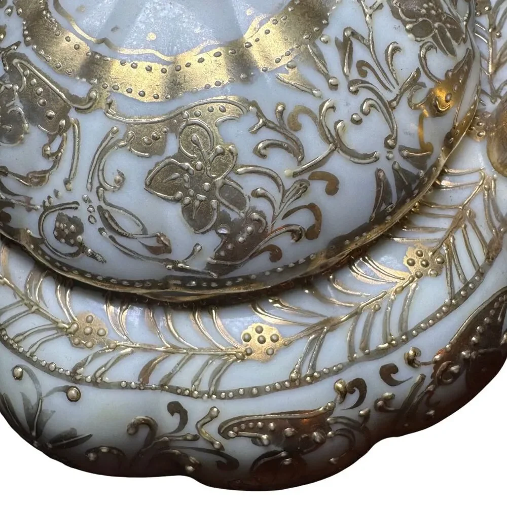 Antique Nippon Gold Moriage Teapot Hand Painted Japanese Porcelain 1911–1921